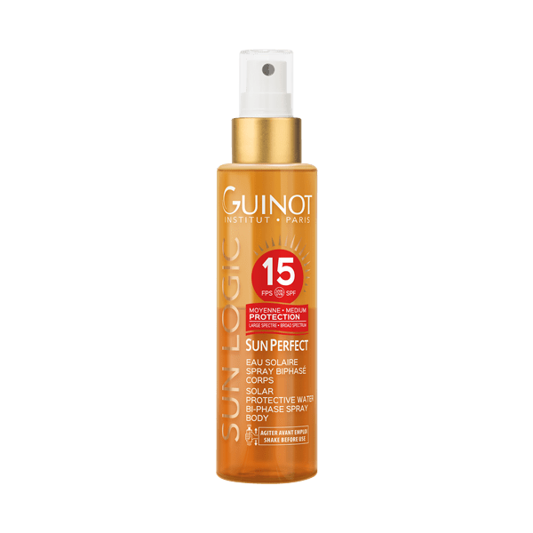 Eau Solaire Spray Biphasé FPS 15 - La Malle aux Parfums